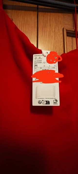Vestido de fiesta rojo