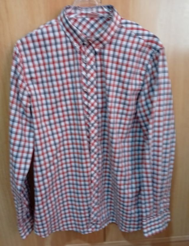 Lote 7 Camisas Cuadros Multicolor