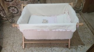 Minicuna completa con ropa
