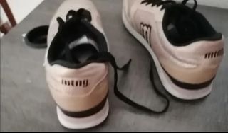Zapatillas Mustang Mujer/Niña Rosa/Plata