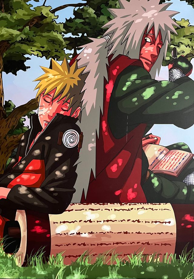 Póster Metálico Naruto