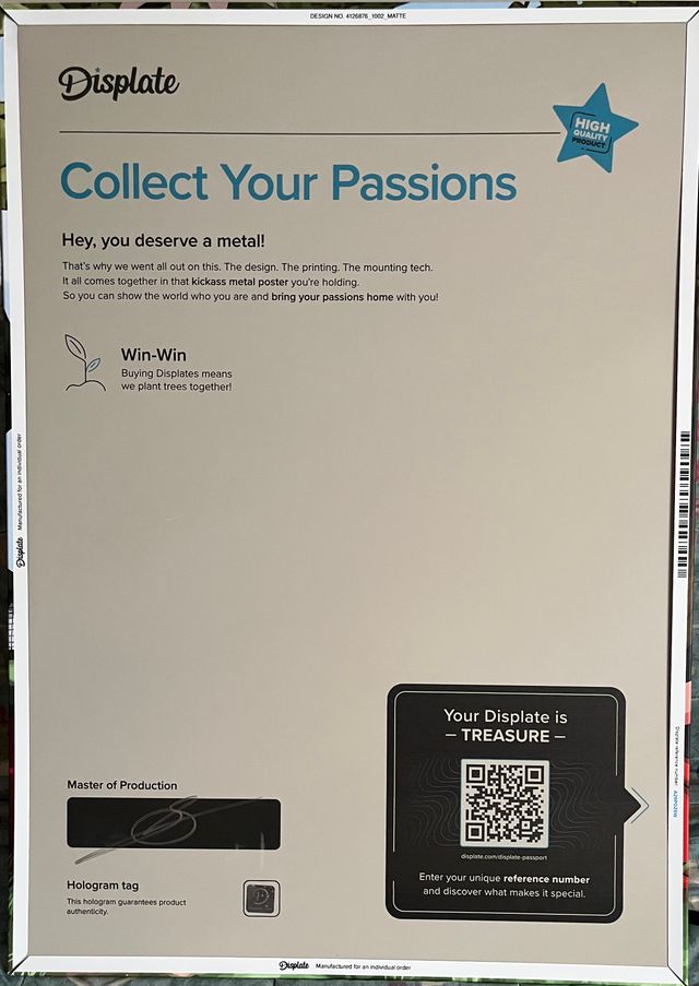 Póster Metálico Naruto