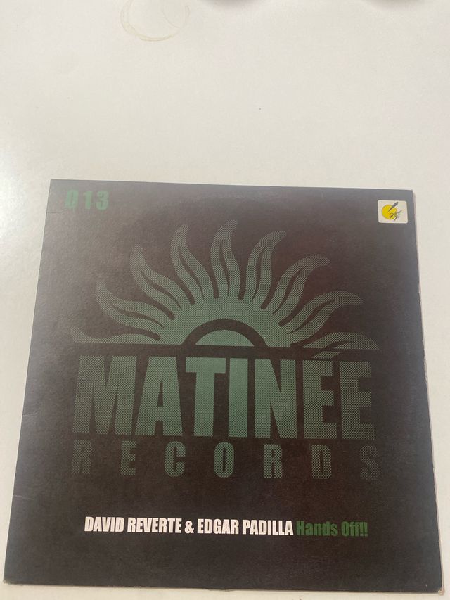 Vinilo David Reverte - Hands Off!!