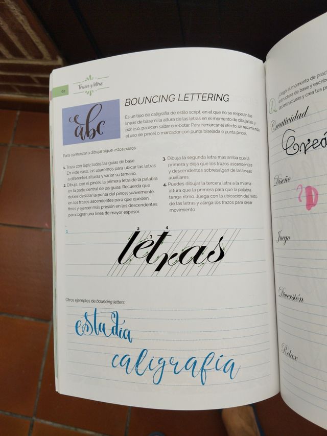 Practica y dibuja lettering