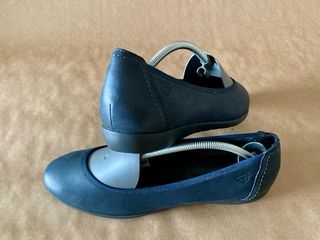Bailarinas Piel Azul Talla 40