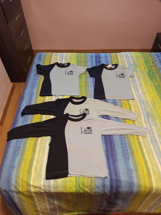 Camisetas Colegio Jesús y María 4 años 7 unidad