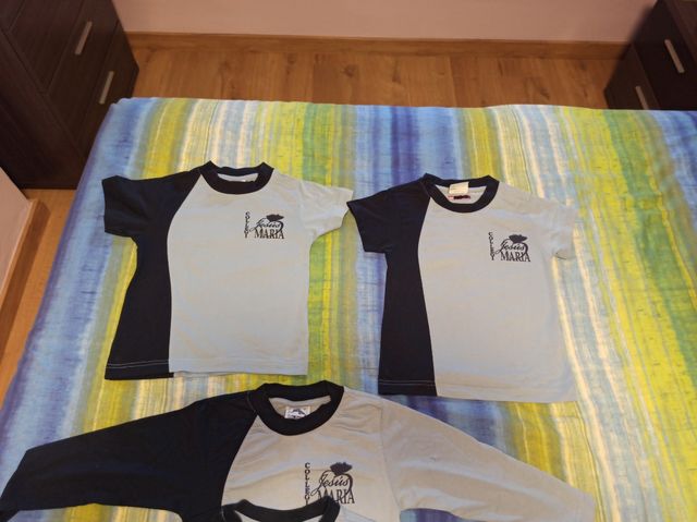 Camisetas Colegio Jesús y María 4 años 7 unidad