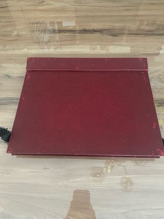 Archivador Vintage Rojo