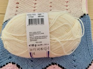 Copertina neonato a zig-zag