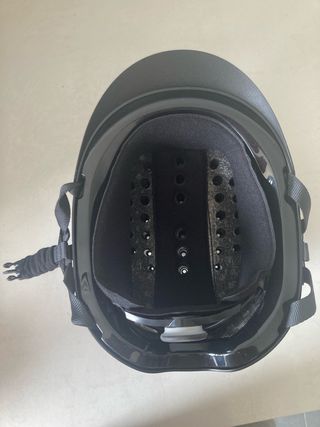Casco de equitación negro talla 52-55