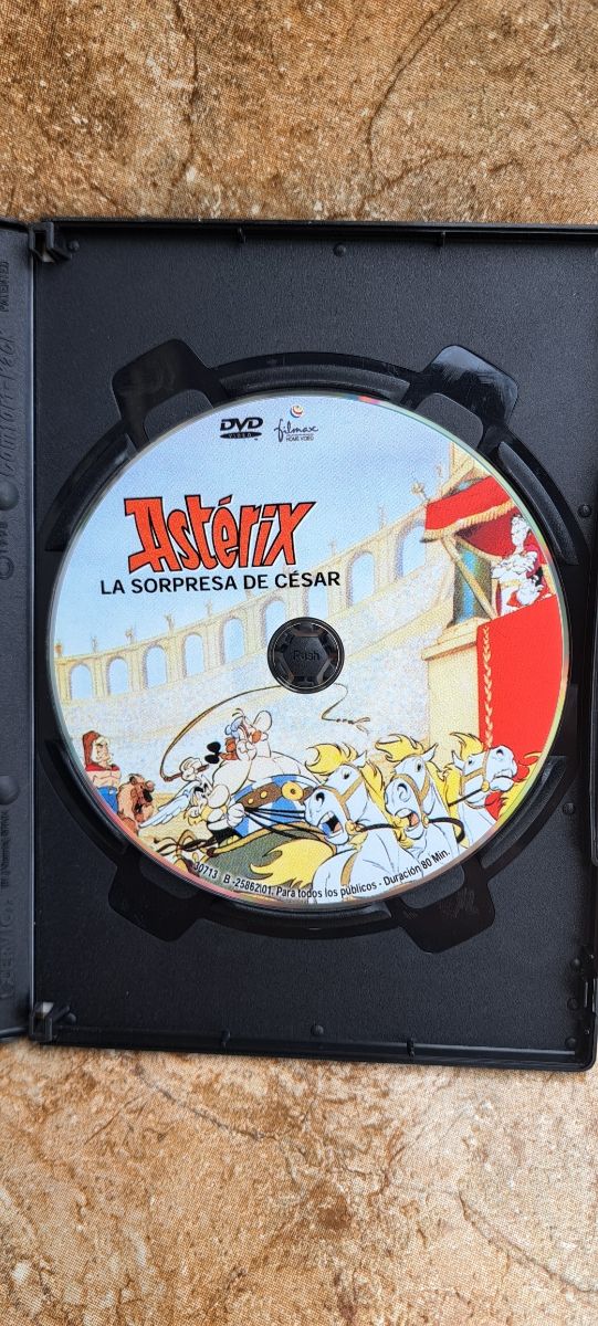 6 DVD della collezione Astérix (spagnolo)