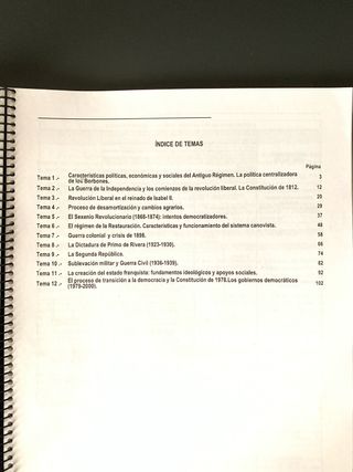 Historia de España 2 bachillerato