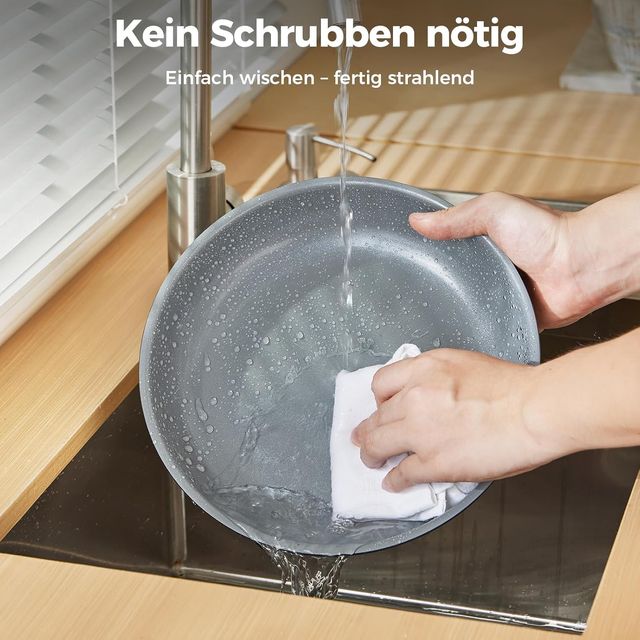 Juego de ollas asa extraíble de 17 piezas NUEVO