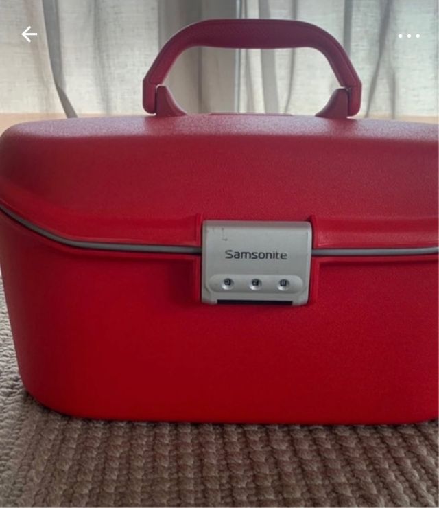 Neceser Samsonite Rojo
