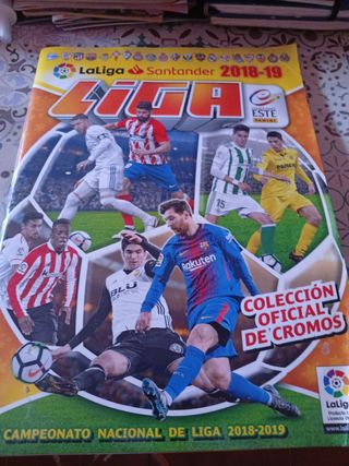Álbum cromos LaLiga Santander 2018-19