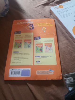 Vendo libro de diver de 3 ESO del alfonso