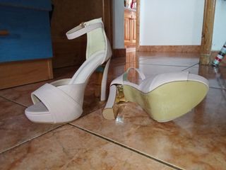 Zapatos de tacón Rosa palo