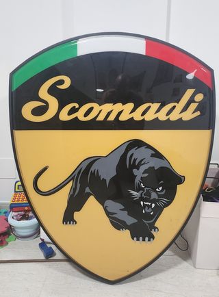 Cartel luminoso Scomadi Pantera Italiana