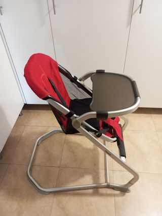 Trona bebé roja