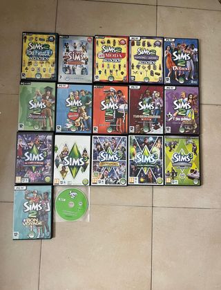16 Juegos y Expansiones Los Sims PC