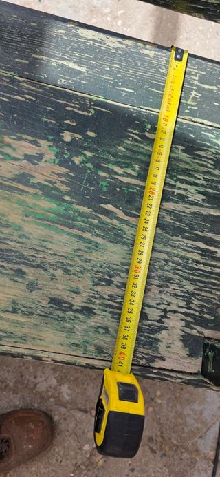 Banco de madera antiguo