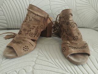 Botines de piel número 36