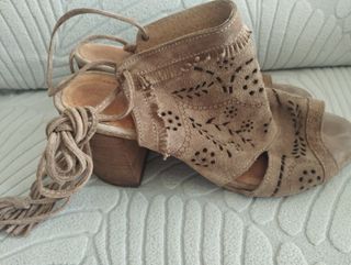 Botines de piel número 36