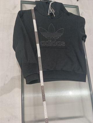 Sudadera Adidas Negra capucha medidas en las fotos
