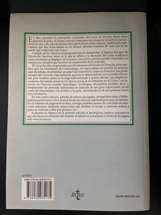 Curso de Derecho Penal - Parte General