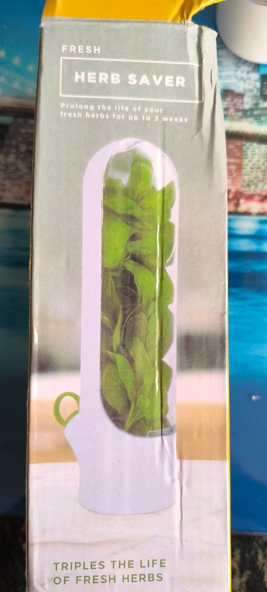 Conservador de hierbas fresco