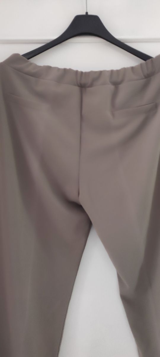 Pantaloni lunghi donna beige