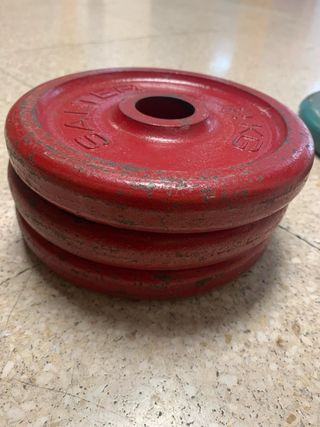 Disco de pesa Salter 2kg (3) y 5kg (1)