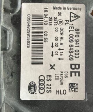 Faros Delanteros Audi A3 8P Originales