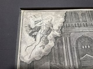 Grabado de Rafael Sadeler, Siglo XVI