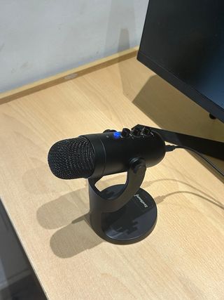 Micrófono para PC Negro