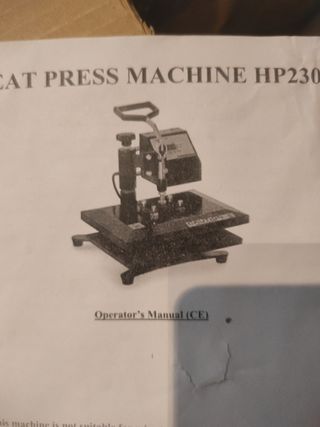 Máquina de Prensa de Calor HP230