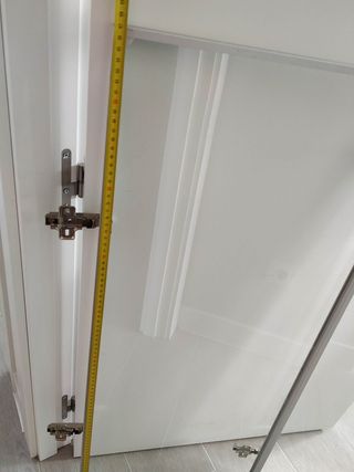 2 Puertas Cristal y Metal IKEA