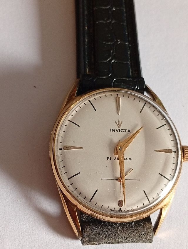 Reloj Invicta Dorado 21 Jewels