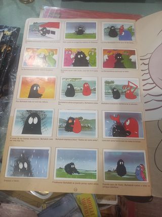 Álbum de cromos Barbapapa