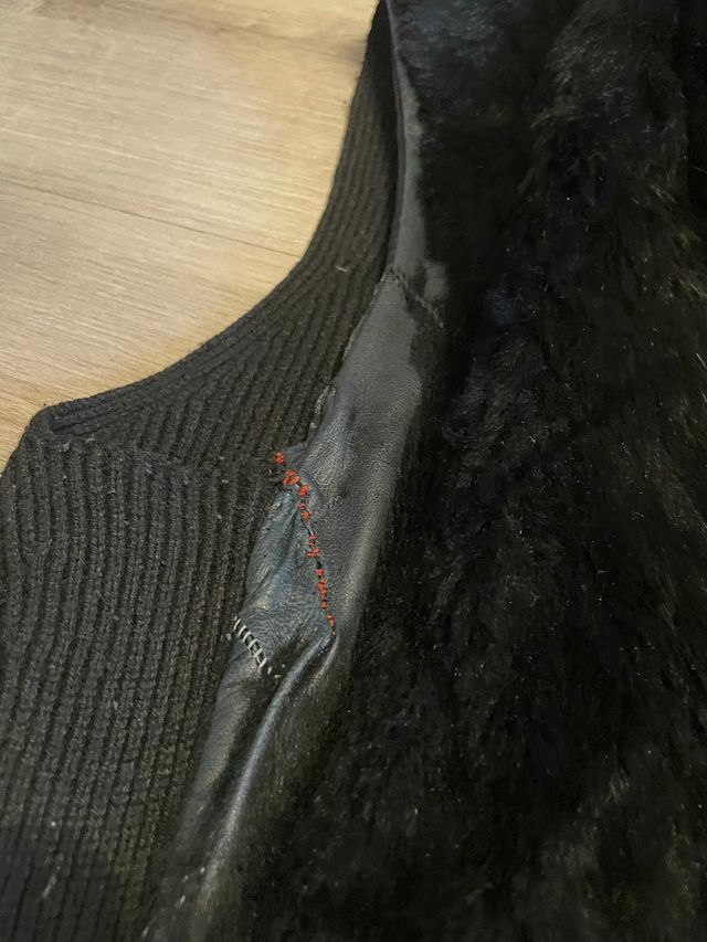 Chaleco Cortefiel Mujer Talla S Negro