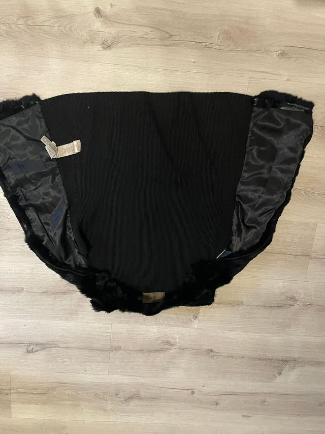 Chaleco Cortefiel Mujer Talla S Negro