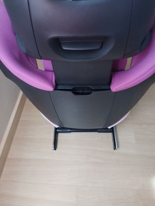 Silla de coche Cybex rosa y morada