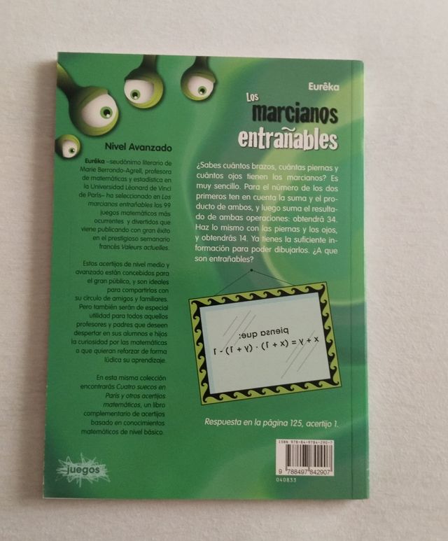 Los marcianos entrañables y otros acertijos..