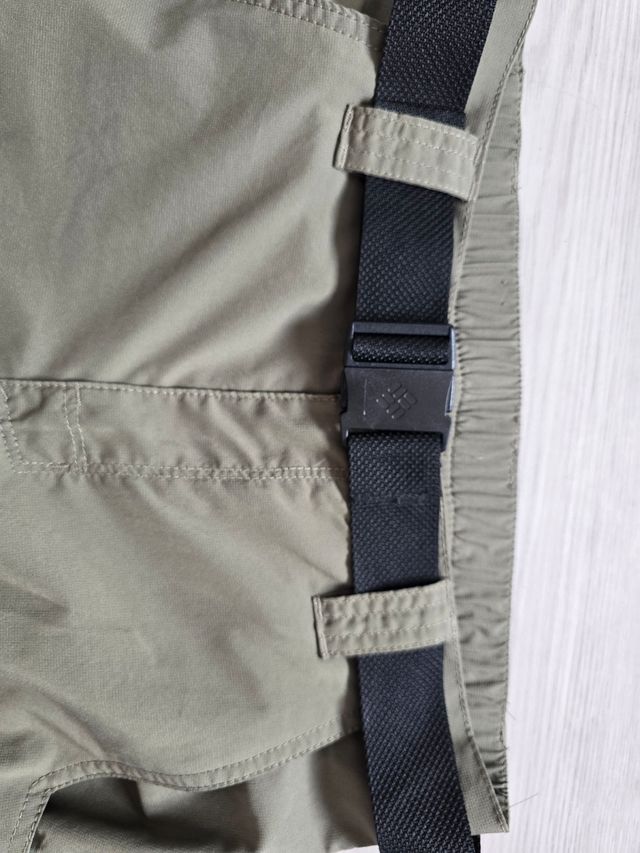 Pantalones trekking Columbia verde caqui 14 años