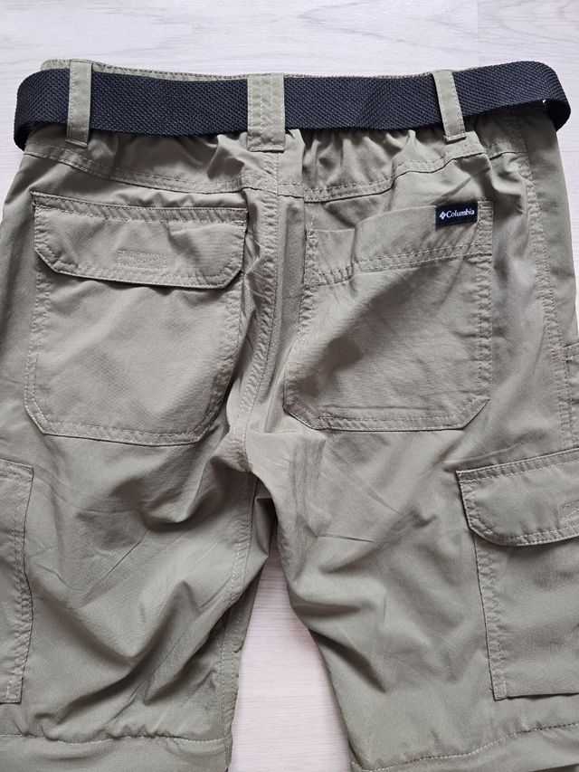 Pantalones trekking Columbia verde caqui 14 años