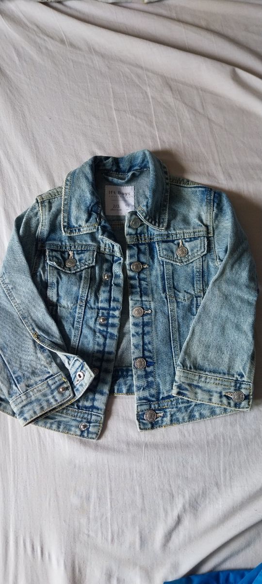 Cazadora tejana vaquera niño talla 2/3.