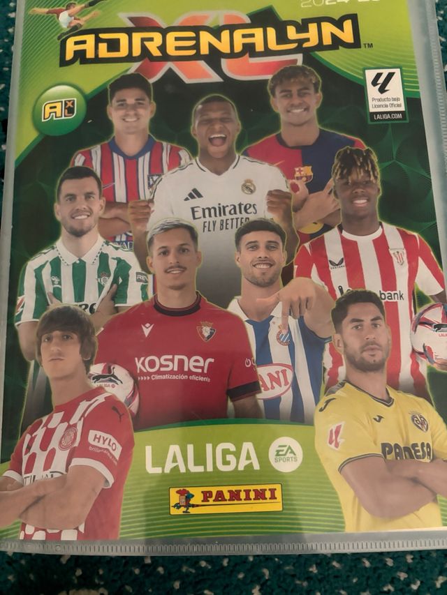 Álbum Adrenalyn LaLiga Panini 2025 Completo
