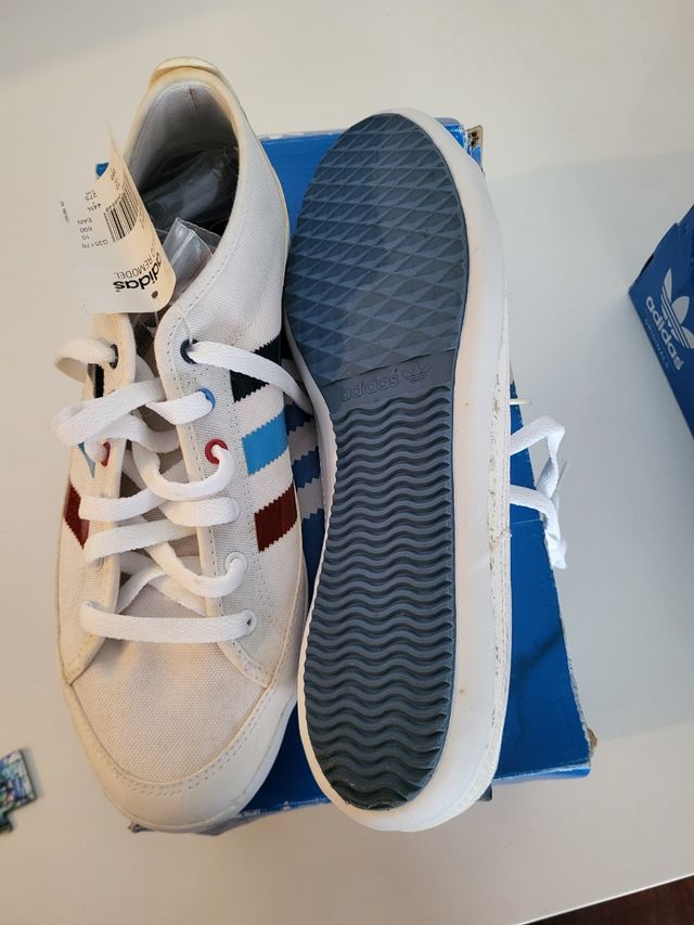 Zapatillas Adidas Nizza Blancas Talla 44 2/3