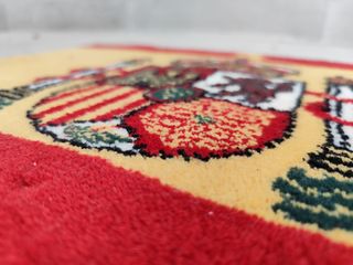 Alfombra pequeña con escudo de España