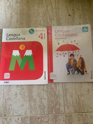 Libro de lengua de cuarto de primaria